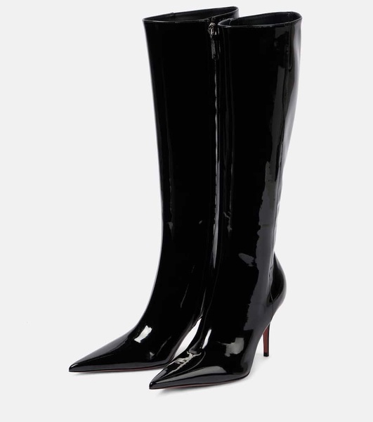 Barbara 90 patent leather knee-high boots