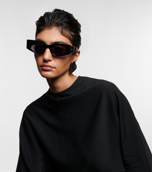 Logo oval sunglasses