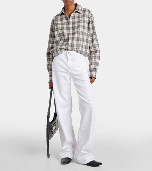 New Baggy Wide high-rise wide-leg jeans
