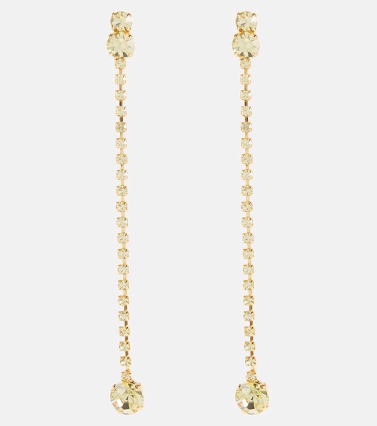 Crystal-embellished earrings