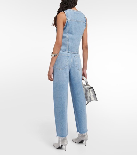 70's denim vest