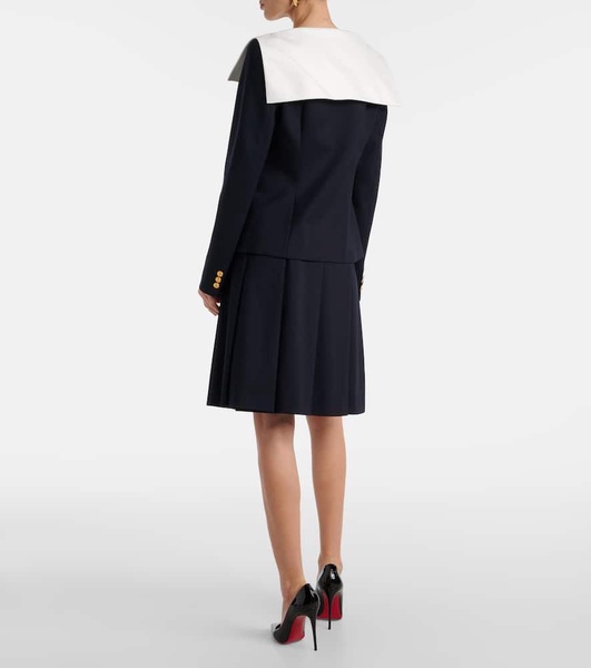 Wool-blend jacket