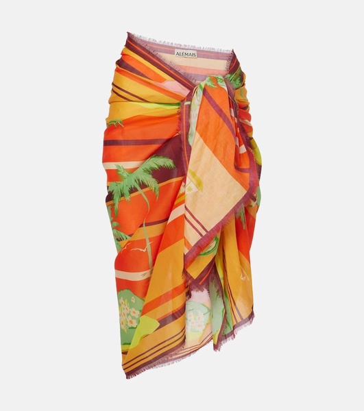 Palm Island cotton beach cover-up