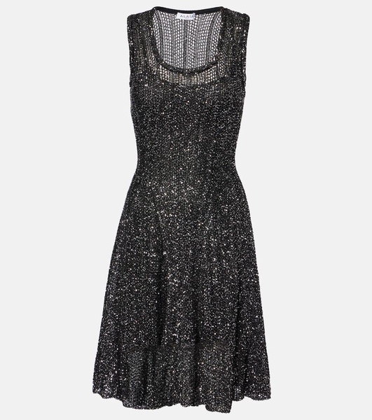 Sequined minidress