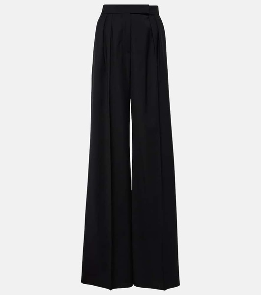 Rimini virgin wool wide-leg pants