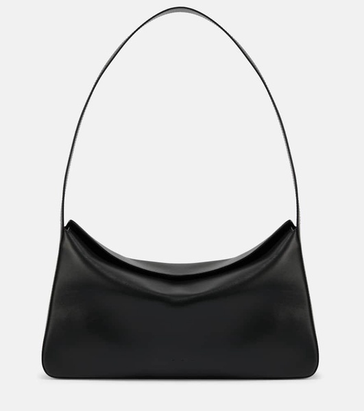Soft leather shoulder bag