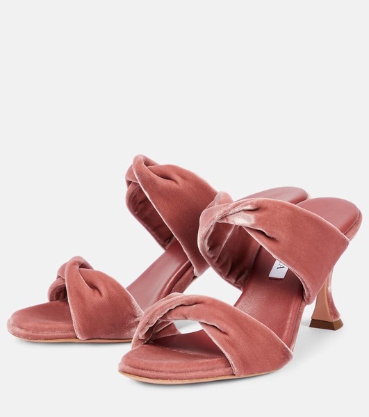 Twist 95 velvet mules