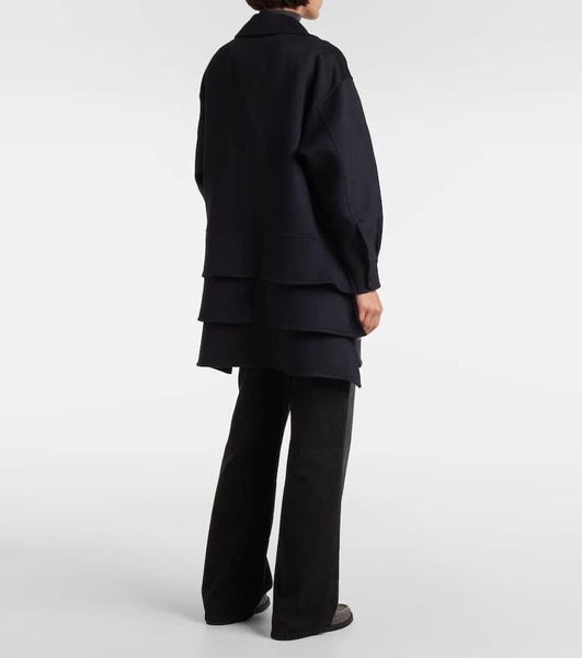 Pinna wool minidress