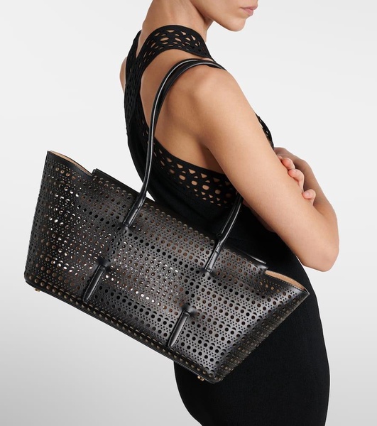 New Mina 32 leather shoulder bag
