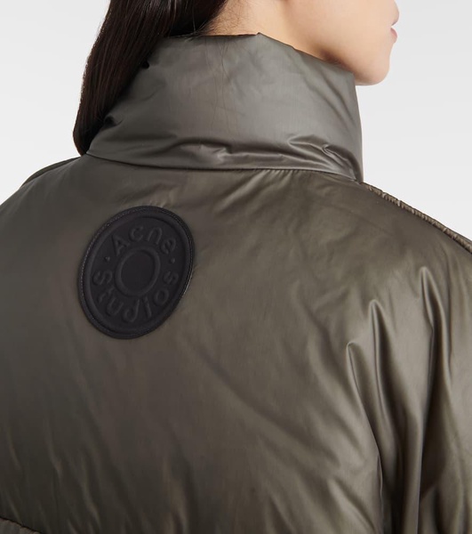 Logo down jacket