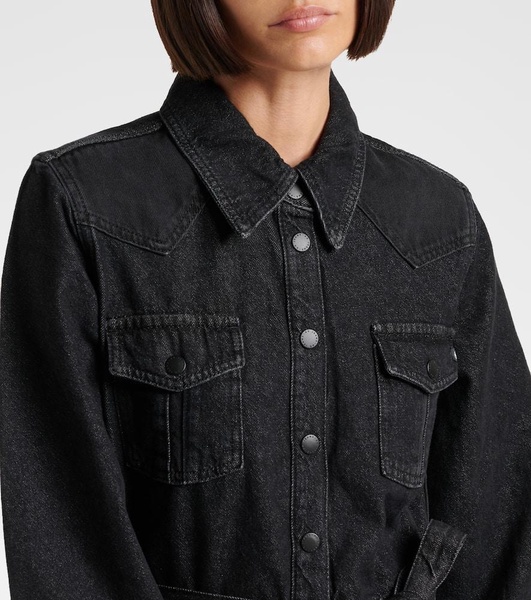 Marseille denim shirt dress