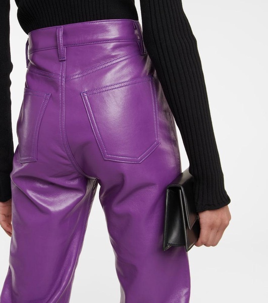 90s Pinch high-rise faux leather pants