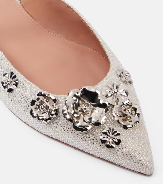 Bloom embellished ballet flats