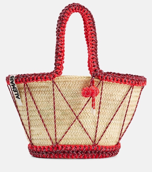 Lalo Maxi macramé basket bag