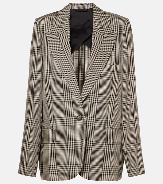 Plaid blazer