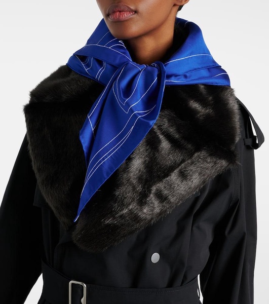 EKD silk scarf
