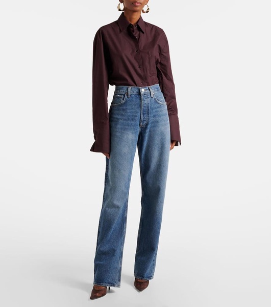 Kelly high-rise wide-leg jeans
