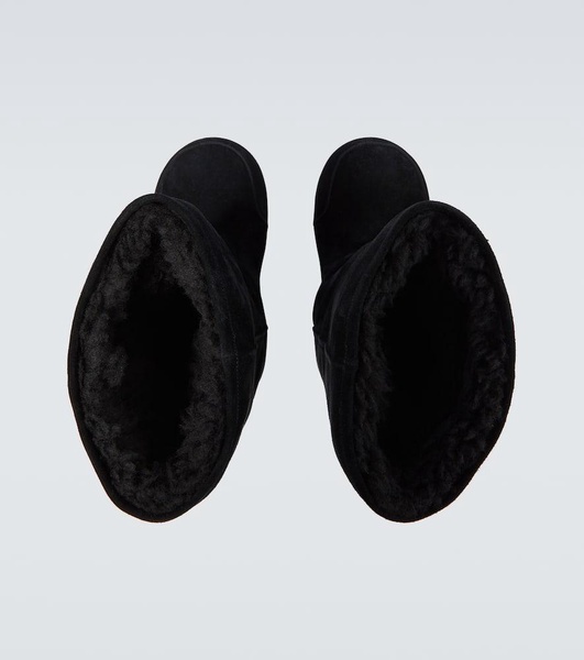 Alaska Fur High suede boots
