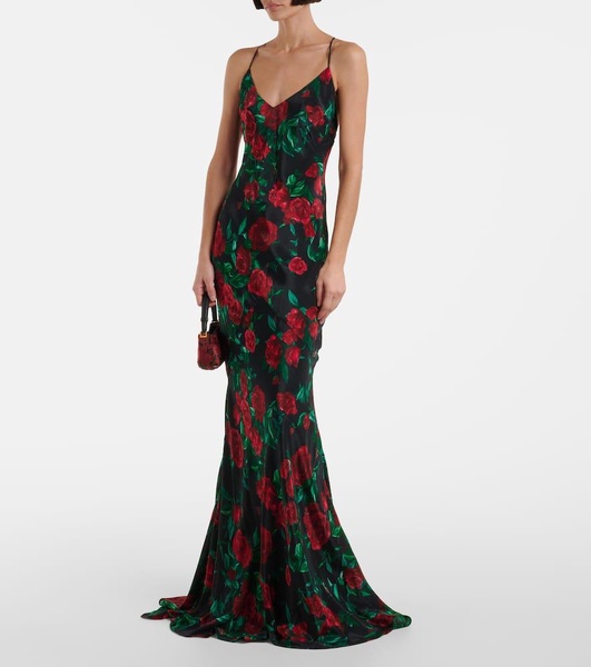 Isla floral maxi dress