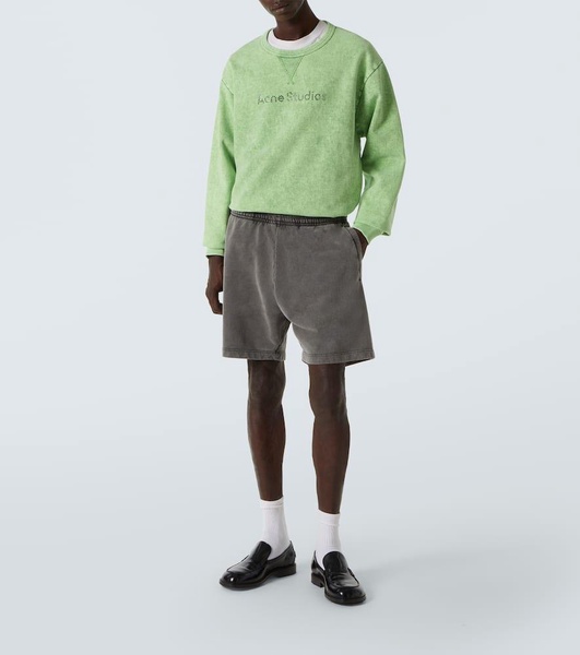 Logo cotton jersey sweatshirt