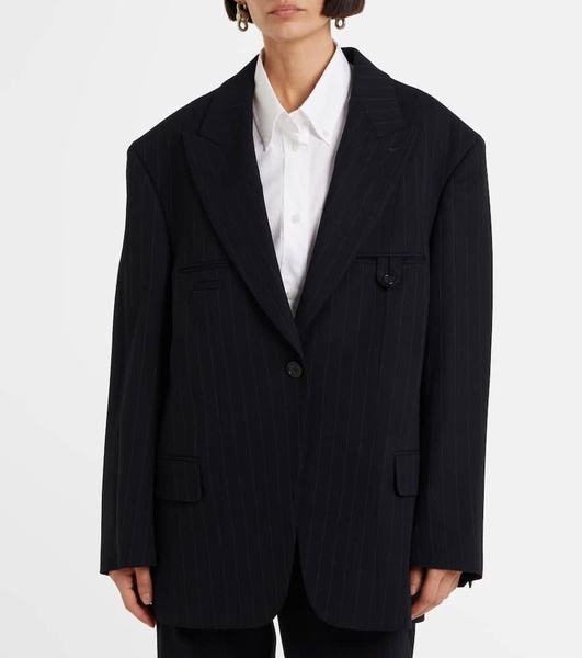 Pinstripe blazer