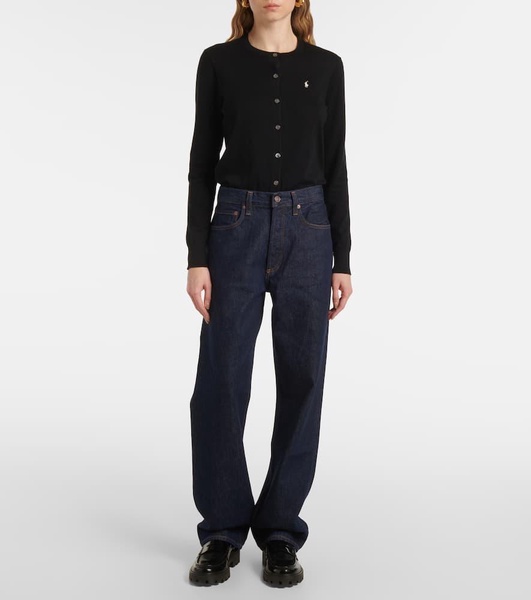 Kelly high-rise straight jeans