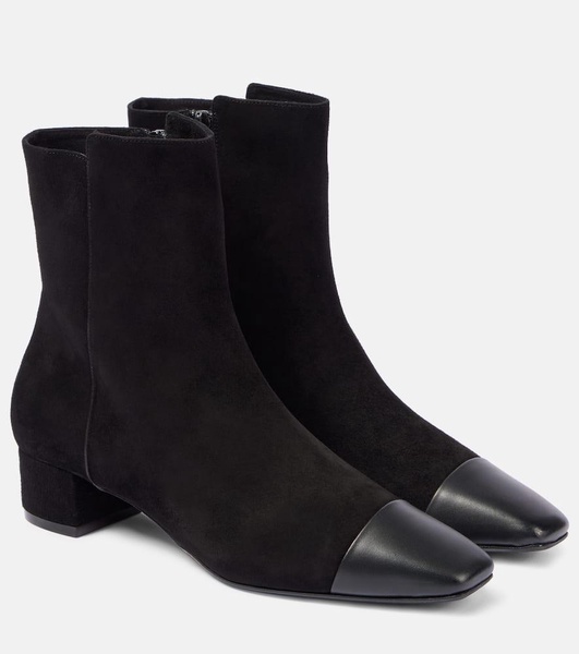 French Flirt suede booties