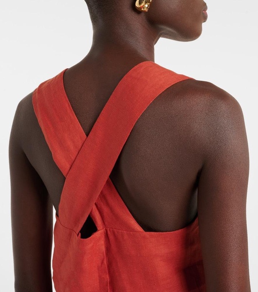 Cozumel linen top