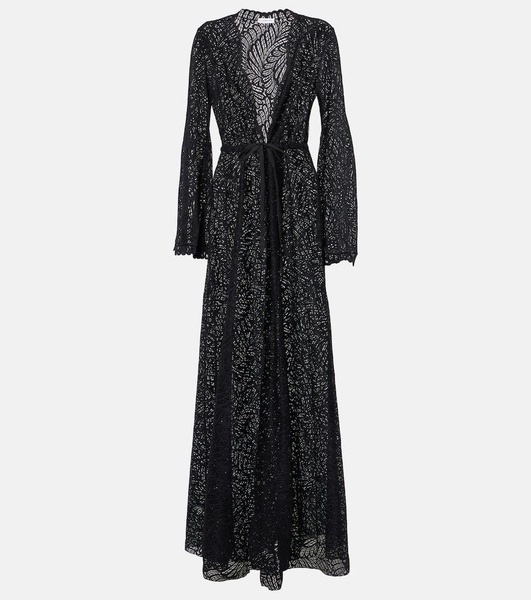 Ophelia lace maxi dress