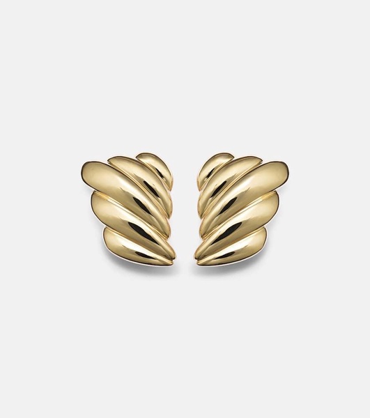 Croissant Large 18kt gold earrings