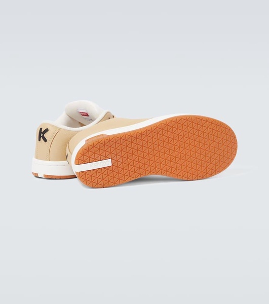 Dome leather sneakers