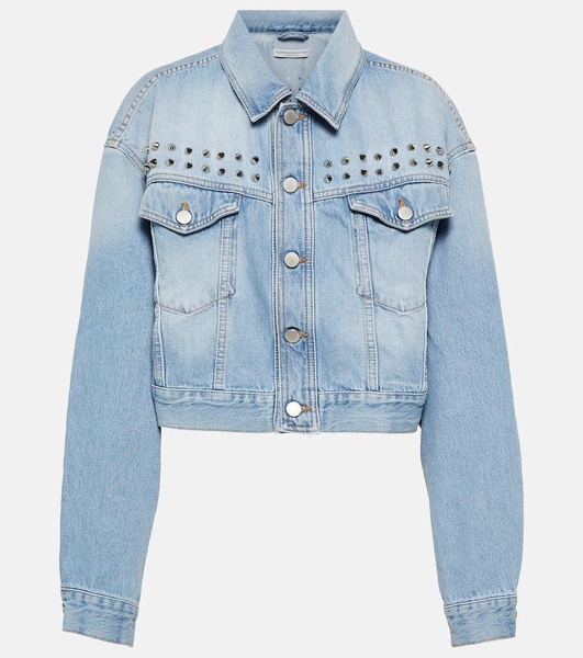 Embellished denim jacket
