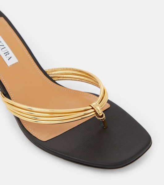 Essential 50 metallic mules