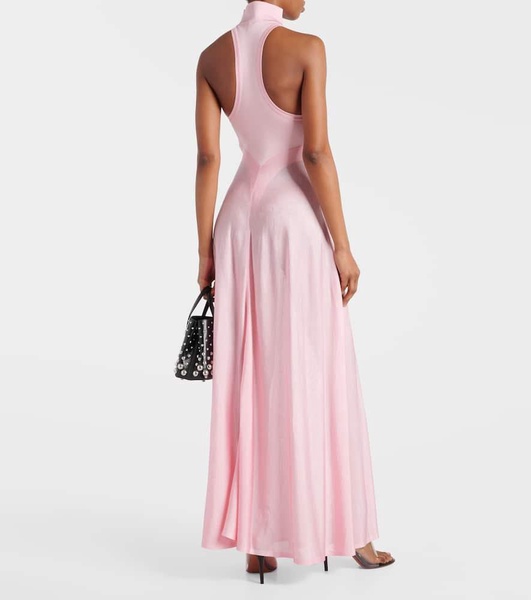 Turtleneck maxi dress