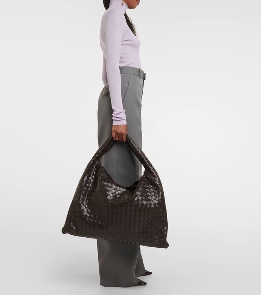 Hop Large leather tote bag
