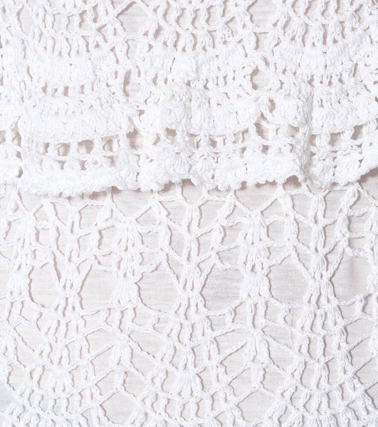 Cotillion crochet maxi dress