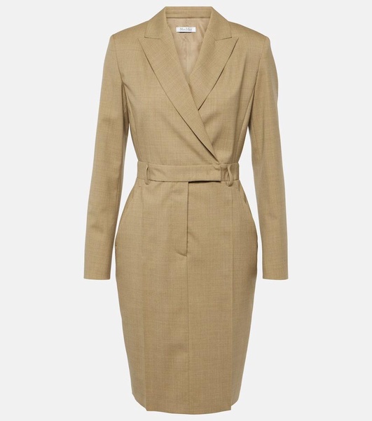 Odessa virgin wool blazer dress