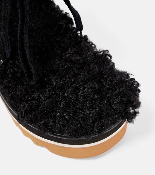 Elyse faux fur snow boots