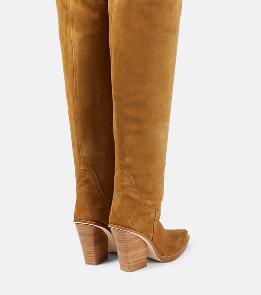 Holly Dakota suede over-the-knee boots
