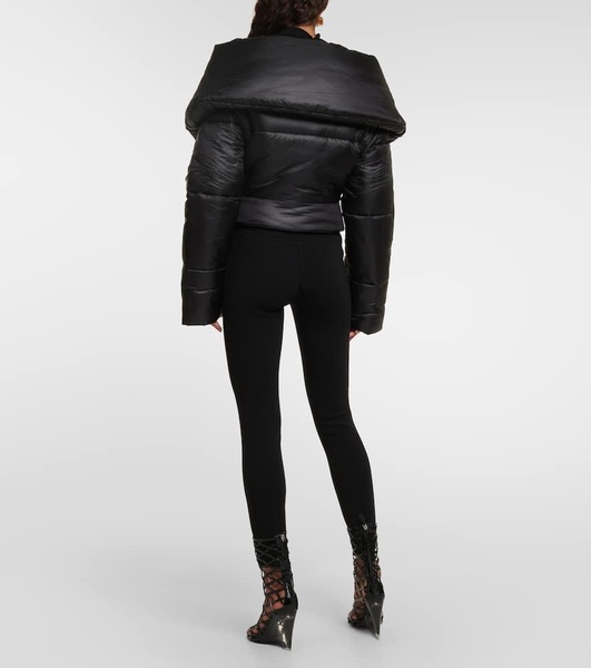 Cropped puffer jacket