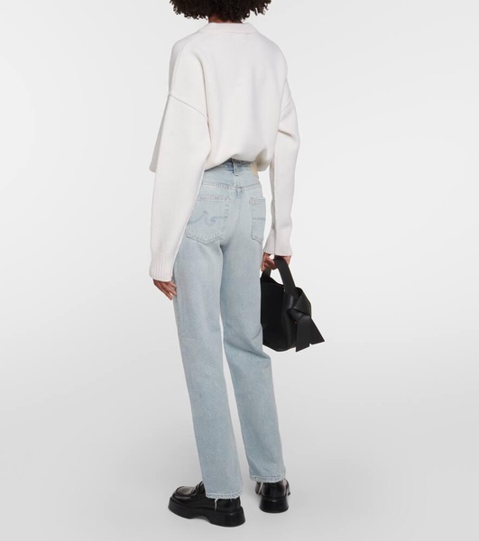 x EmRata Clove mid-rise jeans 