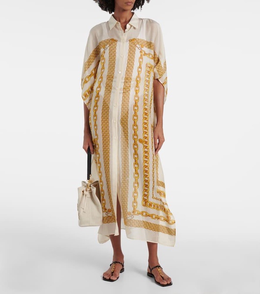 Barocco chiffon kaftan