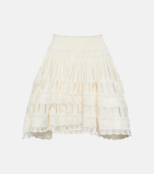 Crinoline miniskirt