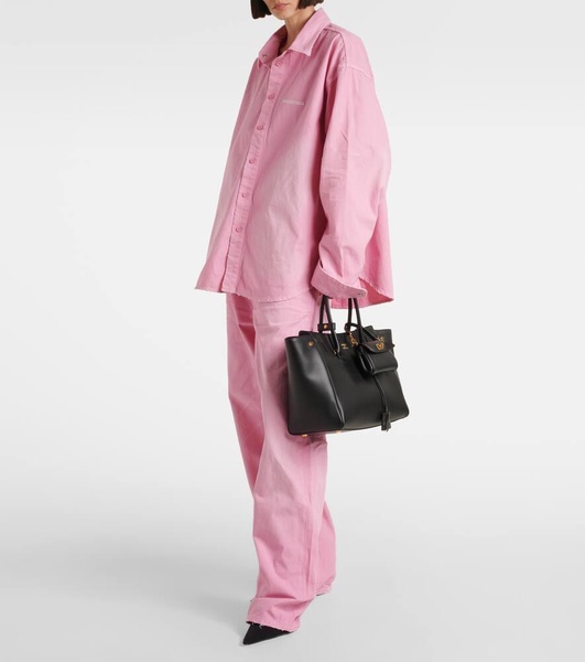 Hamptons Small leather tote bag