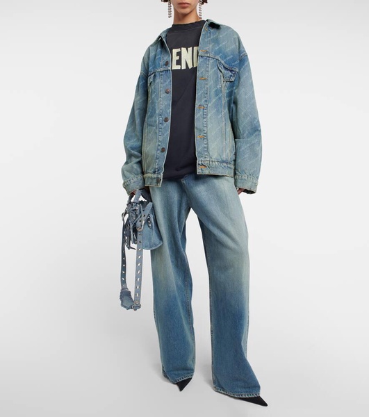 Neo Cagole XS denim shoulder bag
