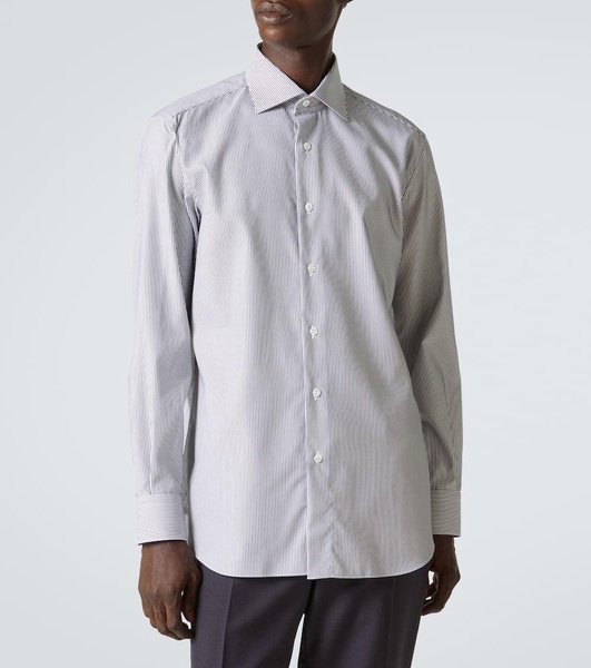Striped cotton shirt