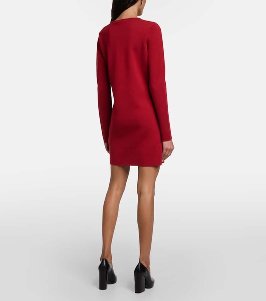 Eridani wool minidress