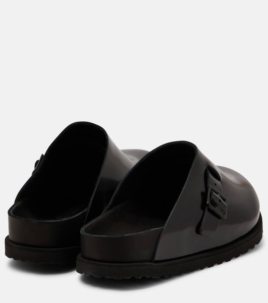 Niamey patent leather clogs