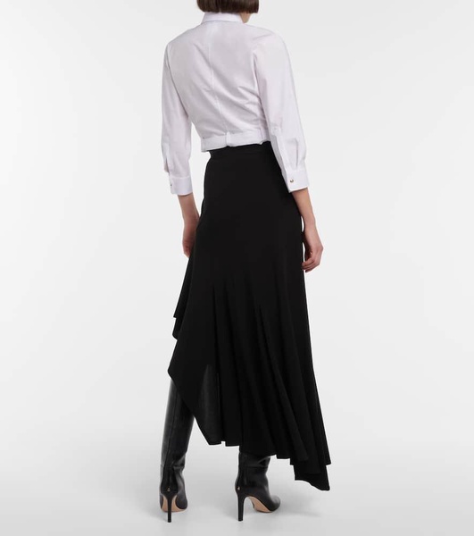 Estella asymmetrical maxi skirt