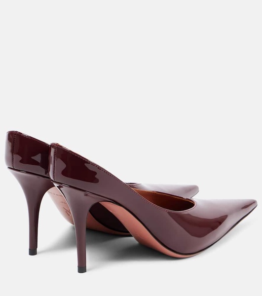 Anok 90 patent leather mules